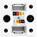 Pusletikuplokk – RGB LED-matriis 8x8 – 64 WS2812E dioodid – Seadme laienduse moodul – M5Stack U193 Pusletikuplokk – RGB LED-matriis 8x8 – 64 WS2812E dioodid – Seadme laienduse moodul – M5Stack U193