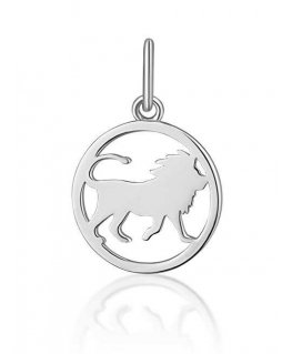 JVD Silver Leo Zodiac Pendant SVLP1080X6100LE