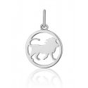 JVD Silver Leo Zodiac Pendant SVLP1080X6100LE
