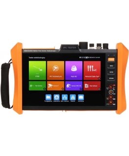 TST OPTINIS REFLEKTOMETRAS (OTDR) SU CCTV TESTERIU CS-R7-80H