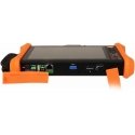 TST OPTINIS REFLEKTOMETRAS (OTDR) SU CCTV TESTERIU CS-R7-80H