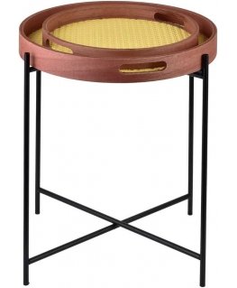 Mondex LAMMY Table with tray - set 38xh48cm/tray 30cm
