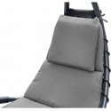 Saska Garden RASO CHAIR WITH UMBRELLA BERGAMO 200x125x180cm GREY Saska Garden RASO CHAIR WITH UMBRELLA BERGAMO 200x125x180cm GREY