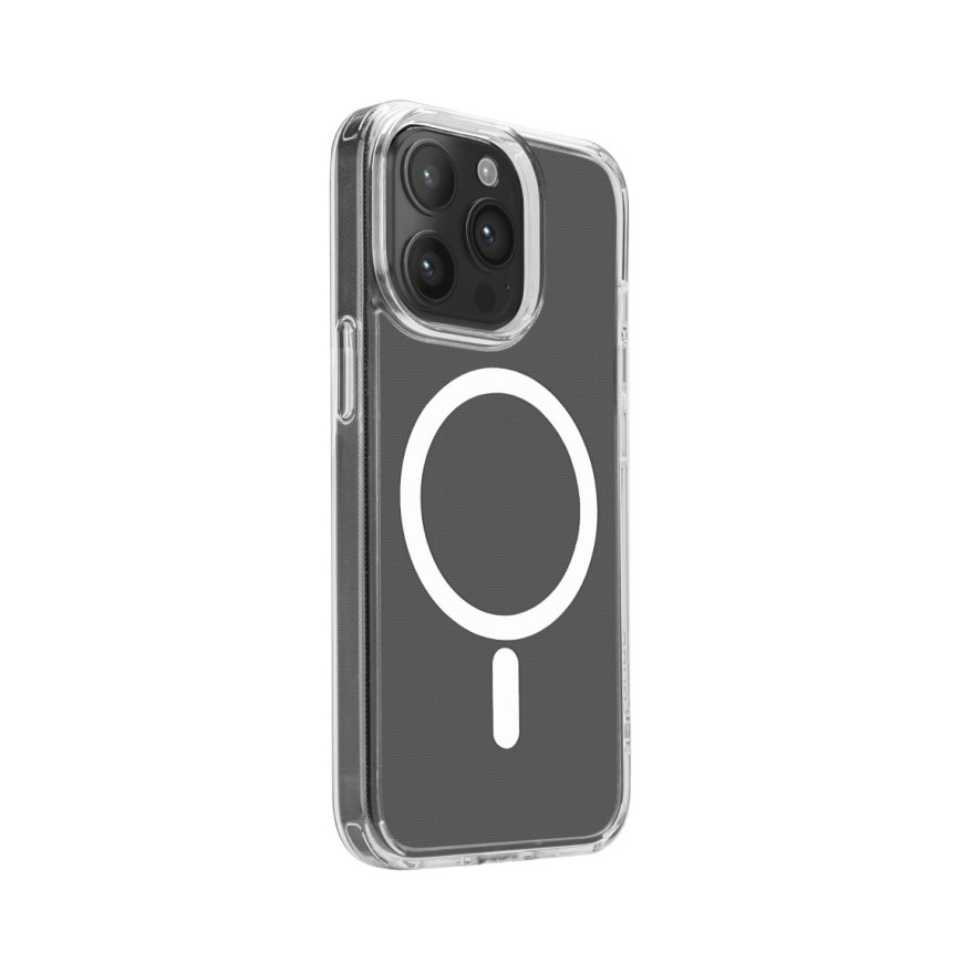 PURO PUIPC15P61LITEMAGTR matkapuhelimen suojakotelo 15,5 cm (6.1") Suojus Läpinäkyvä