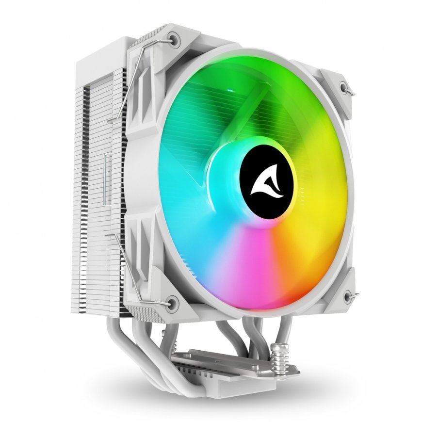 Sharkoon A40 RGB Procesorius Orinis aušintuvas 12 cm Balta 1 vnt
