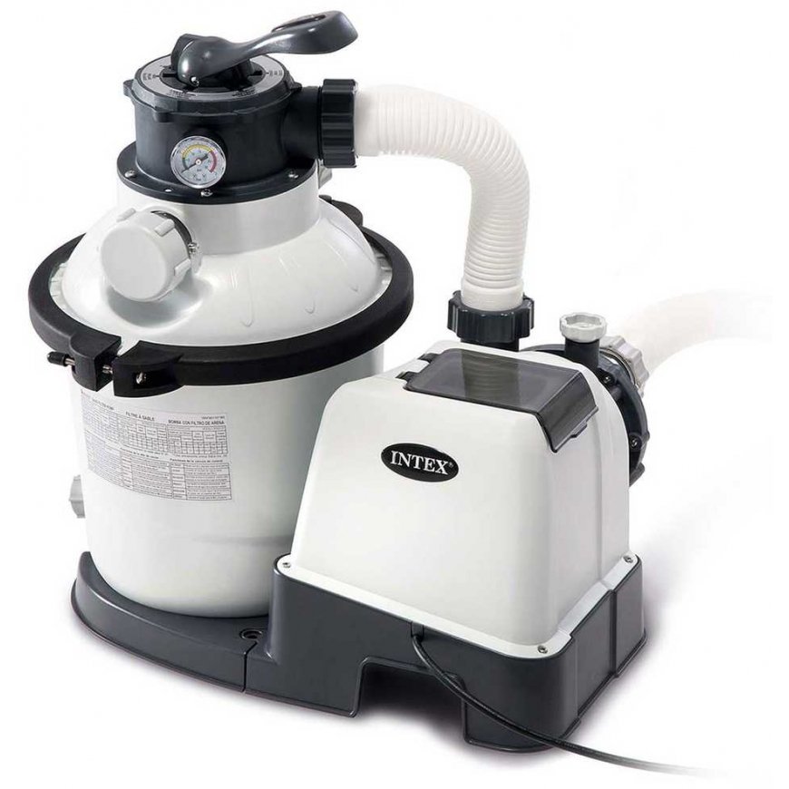 Smėlio filtro pompa + filtro rutuliukai 5700 l/h INTEX 26644 – 2
