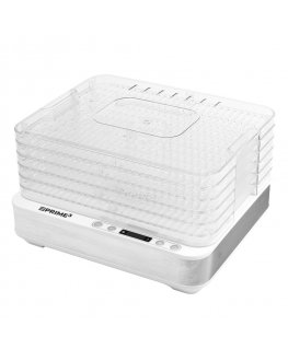 PRIME3 SFD51 elintarvikekuivain Läpinäkyvä, Valkoinen 420 W