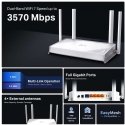 Maršrutizators TP-LINK Archer BE220W Dual-Band Wi-Fi 7 -reģistrators Maršrutizators TP-LINK Archer BE220W Dual-Band Wi-Fi 7 -reģistrators
