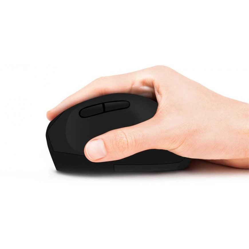 EVOLVEO LadyErgo, vertikaalne ergonoomiline hiir, 2,4 GHz, must – 5