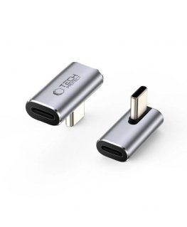 Tech-Protect Ultraboost AA03 USB-C Angled Adapter - Gray