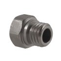 Micro Swiss coated slicing resistant MK10 nozzle 0.4mm Micro Swiss coated slicing resistant MK10 nozzle 0.4mm