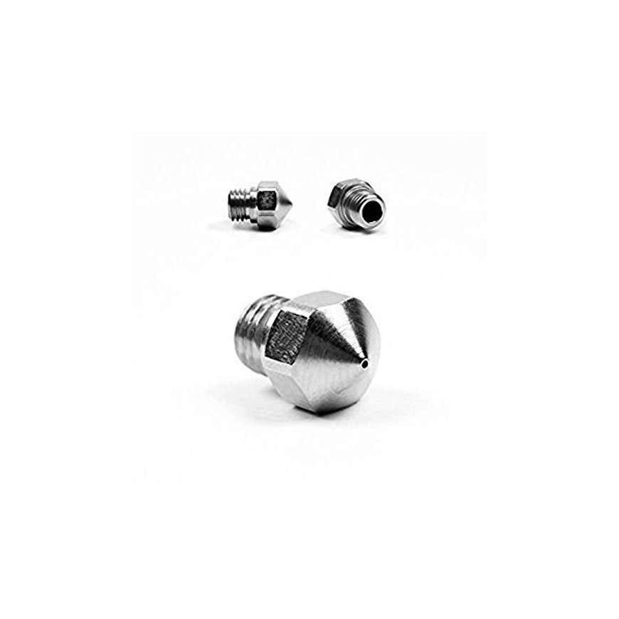 Micro Swiss coated slicing resistant MK10 nozzle 0.4mm – 5