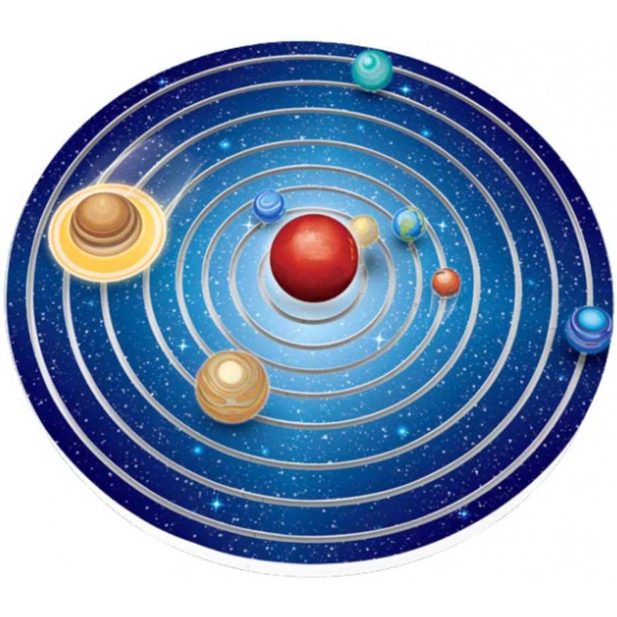 Lean Toys Solar System Model with Glowing Effect – 2