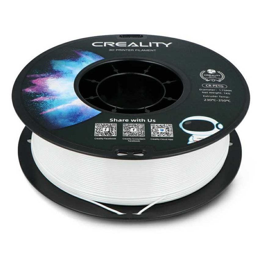 Creality CR-PETG Plastic - 1.75mm - 1kg - White – 2