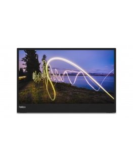 Lenovo ThinkVision M15 LED display 39,6 cm (15.6") 1920 x 1080 pikseliä Full HD musta
