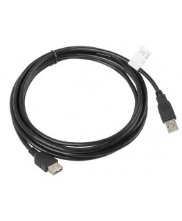 Lanberg CA-USBE-10CC-0030-BK USB-kaapeli USB 2.0 3 m USB A musta