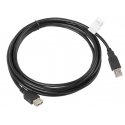 Lanberg CA-USBE-10CC-0030-BK USB-kaabel USB 2.0 3 m USB A Must