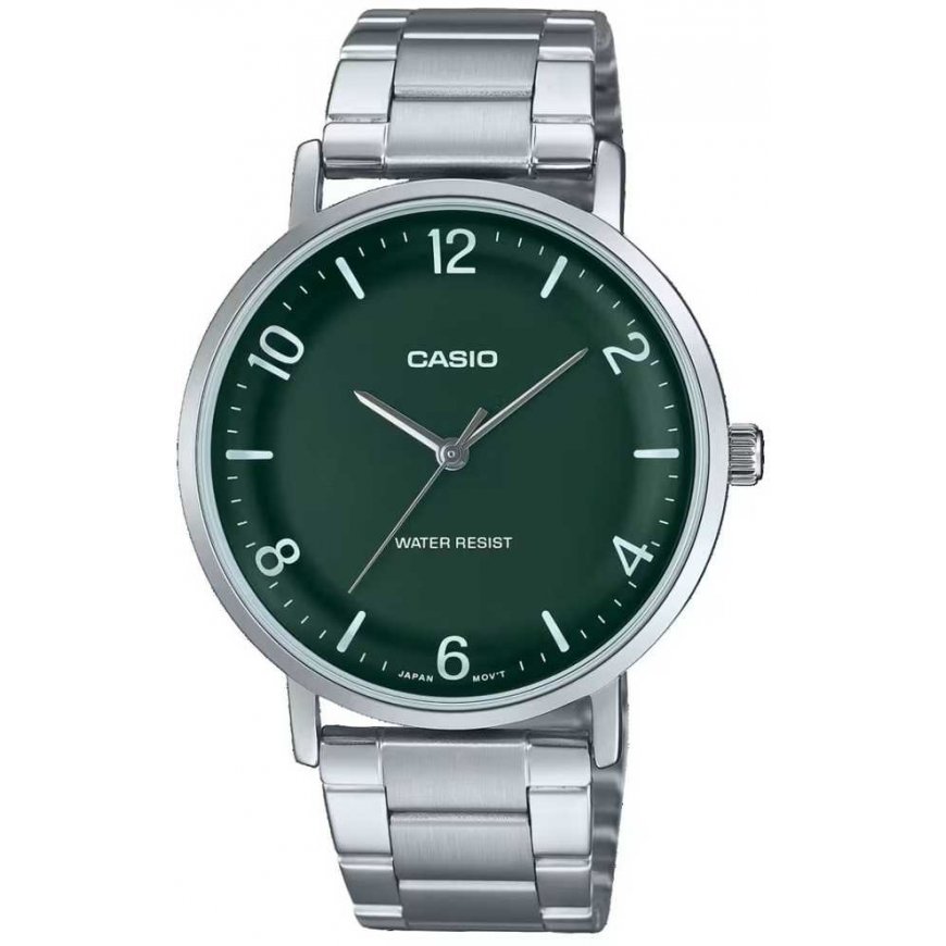 Vyriškas laikrodis CASIO MTP-VT03D-3B + DĖŽUTĖ
