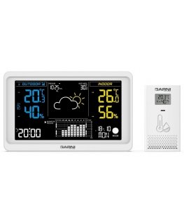 GARNI 618W Precise Balts LCD DC/Baterija