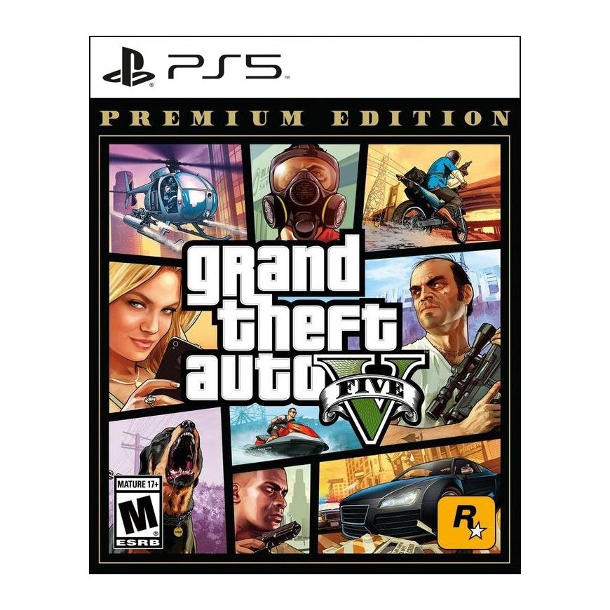 GAME GTA V Premium Edition Inglise keel, Saksa keel PlayStation 5