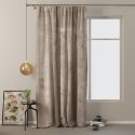 Nakts aizkars AmeliaHome VELVET 140X270 cm, 1 gab., lente/āķi, krāsa: smilšu Nakts aizkars AmeliaHome VELVET 140X270 cm, 1 gab., lente/āķi, krāsa: smilšu