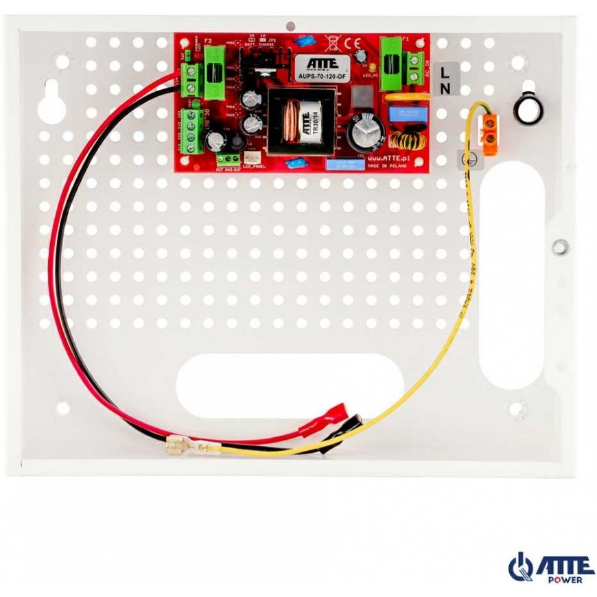 Maitinimo šaltinis buferinis SMPS 12V 6A 72W ATTE AUPS-70-120-E