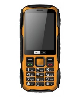 MaxCom Strong MM920 7,11 cm (2.8") 140 g Черный, Желтый Rugged phone