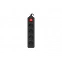 Lanberg PS1-04E-0150-BK удлинитель 1,5 m 4 розетка(и) Для помещений Черный Lanberg PS1-04E-0150-BK удлинитель 1,5 m 4 розетка(и) Для помещений Черный