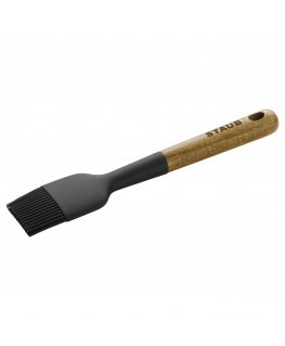 Staub 40503-109-0 konditorejas izstrādājumu ota Silikons Melns, Koks