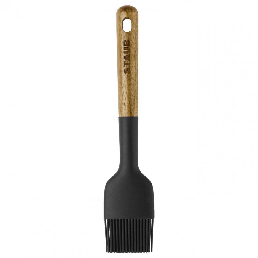 Staub 40503-109-0 pastry brush Silicone Black, Wood – 2