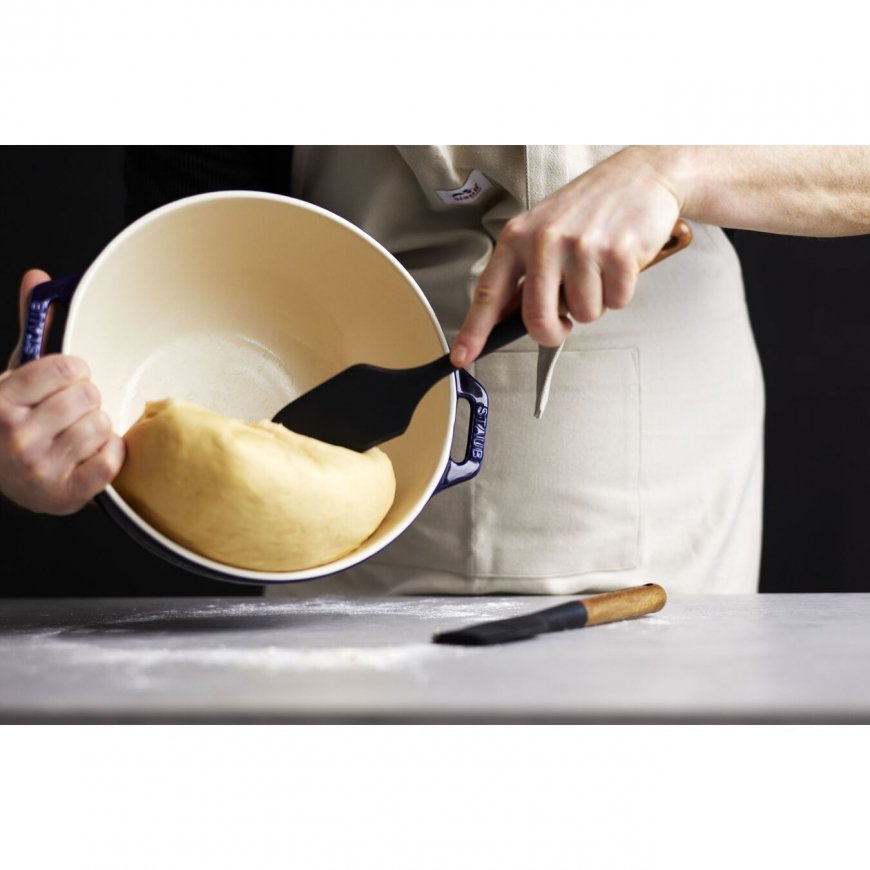 Staub 40503-109-0 konditorejas izstrādājumu ota Silikons Melns, Koks – 4