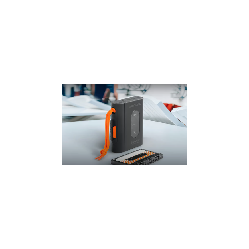 „Muse“ | Kannettava kasettisoitin | M-132 WM | „Bluetooth“ | USB-liitäntä – 3