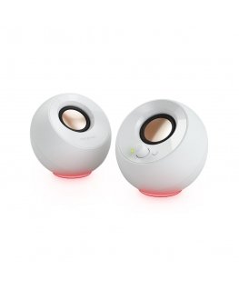 Creative Labs Pebble SE 1-suuntainen Valkoinen Langallinen 4,4 W