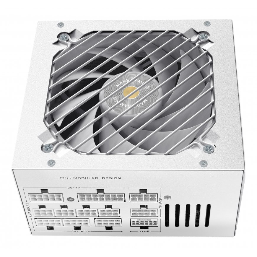 Mars Gaming MPB1000PSIW barošanas avotu vienība 1000 W 24-pin ATX ATX Balts