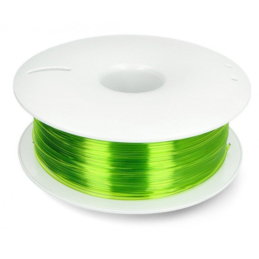 Fiberlogy Easy PETG - 1.75mm - 0.85kg - Light Green Transparent – 2