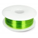 Plastikas Fiberlogy Easy PETG - 1,75 mm - 0,85 kg - Vaalea Vihreä Läpinäkyvä
