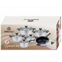 King Hoff KINGHoff 12-piece stainless steel pot set, KH-1767 King Hoff KINGHoff 12-piece stainless steel pot set, KH-1767