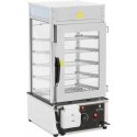Royal Catering Steamer for Dumplings 5 Grids 30-110C 37 l 1250 W Royal Catering Steamer for Dumplings 5 Grids 30-110C 37 l 1250 W