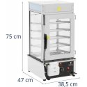 Royal Catering Garu katls tvaika vārīšanai 5 režģi 30-110C 37 l 1250 W Royal Catering Garu katls tvaika vārīšanai 5 režģi 30-110C 37 l 1250 W