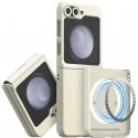 Araree Aero Flex M MagSafe case for Samsung Galaxy Z Flip6 / Z Flip7 FE cream Araree Aero Flex M MagSafe case for Samsung Galaxy Z Flip6 / Z Flip7 FE cream