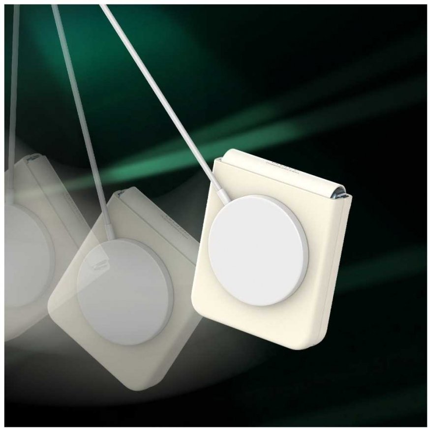 Araree Aero Flex M MagSafe case for Samsung Galaxy Z Flip6 / Z Flip7 FE cream – 4
