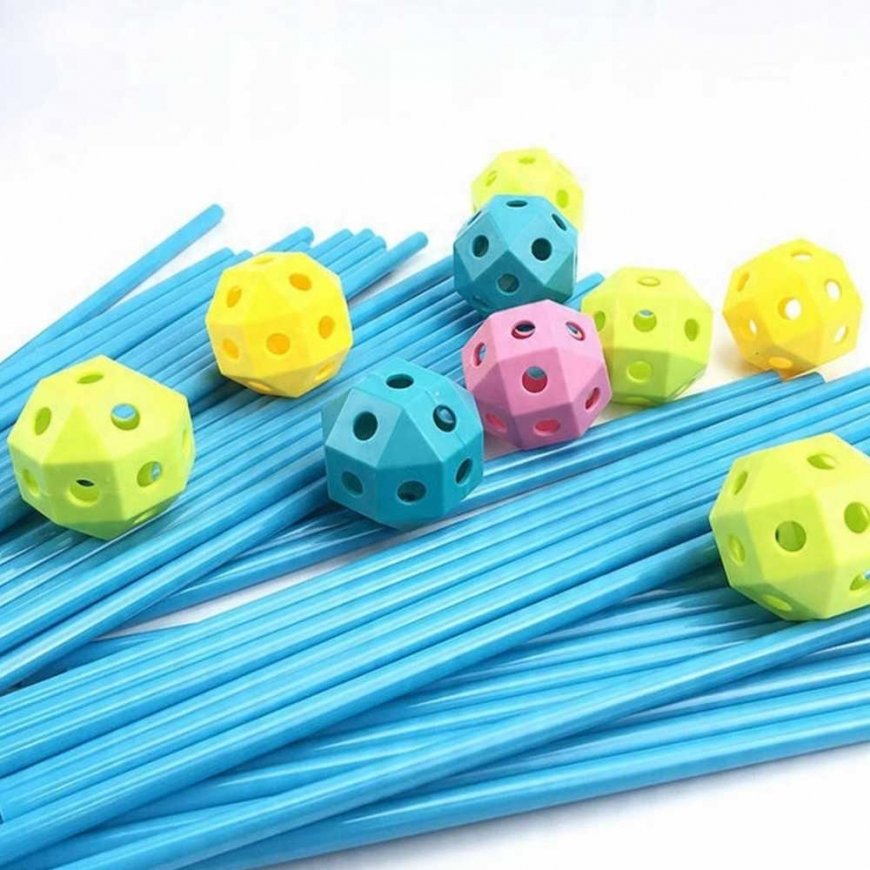 WOOPIE construction set XXL tent base pipe straws, 340 pcs. – 2