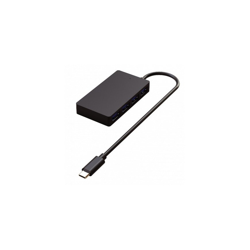 Winner Group 10726 keskitin USB Type-C 5000 Mbit/s musta