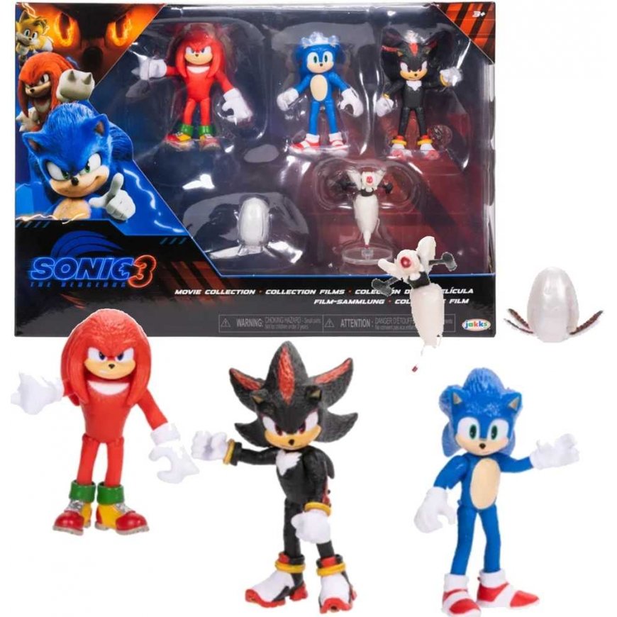 Jakks Pacific „Sonic 3 The Hedgehog“ 5 osan figuurisarja – 3