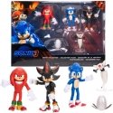 Jakks Pacific „Sonic 3 The Hedgehog“ 5 dalių figūrėlių rinkinys Jakks Pacific „Sonic 3 The Hedgehog“ 5 dalių figūrėlių rinkinys