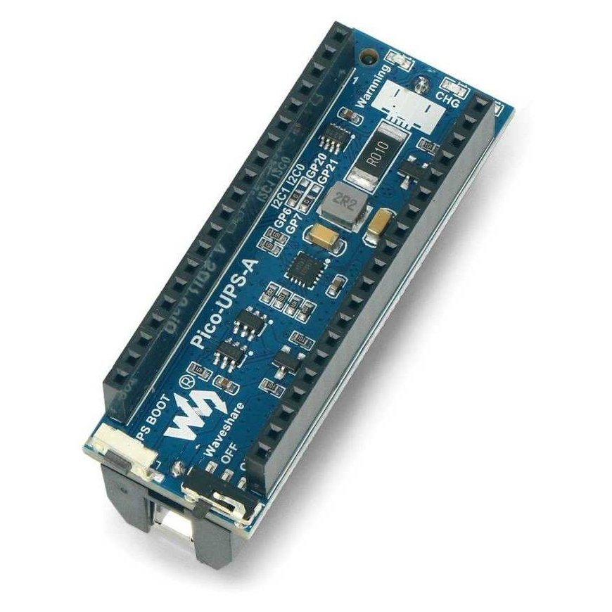 Pico-UPS-A, belaidis UPS modulis, skirtas Raspberry Pi Pico, Waveshare 19694