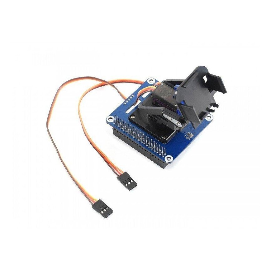 Pan-Tilt, paplašinājuma piederums ar kameras turētāju, kas paredzēts Raspberry Pi, Waveshare 16138 – 2