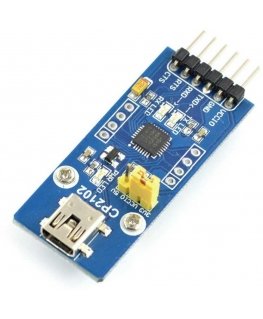 USB-UART CP2102 converter, miniUSB port, Waveshare 8085