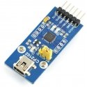 Keitiklis USB-UART CP2102, miniUSB pieslēgvieta, Waveshare 8085 Keitiklis USB-UART CP2102, miniUSB pieslēgvieta, Waveshare 8085
