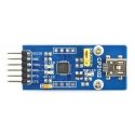 Преобразователь USB-UART CP2102, разъем miniUSB, Waveshare 8085